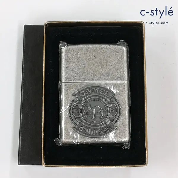 ZIPPO ジッポー CAMEL キャメル 85th Anniversary 1998年 オイルライター シルバー