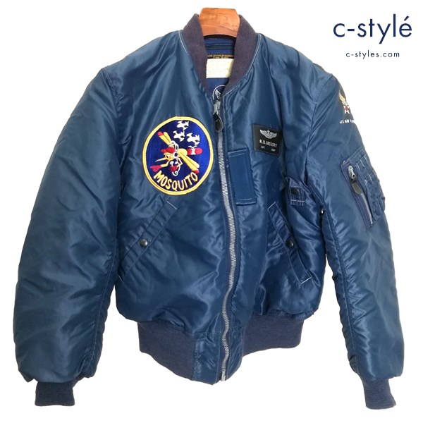 BUZZRICKSON’S バズリクソンズ B-15C モスキート フライトジャケット 40 紺 M13659