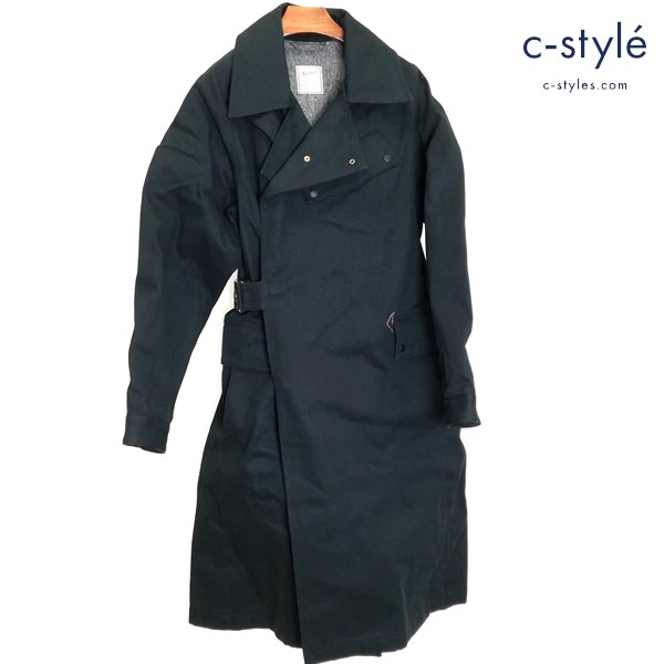 Soundman サウンドマン Douglas モーターサイクルコート 38 ダークグリーン 673M-9580 MADE IN JAPAN