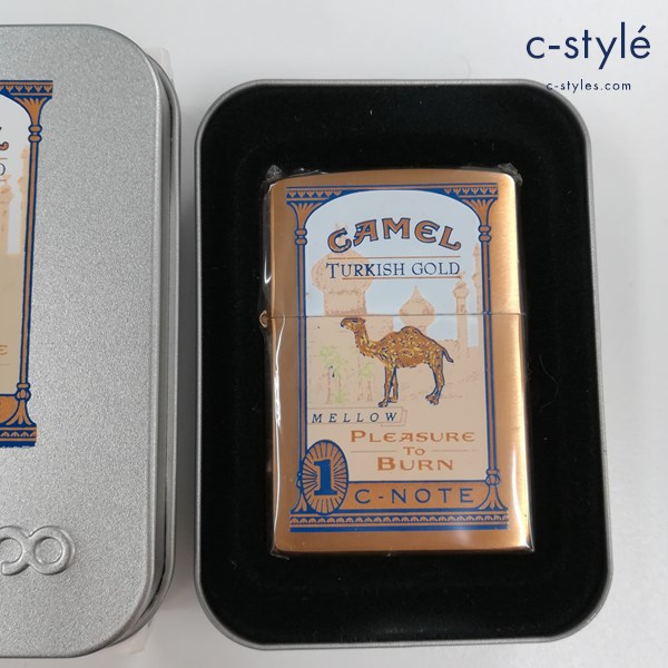 ZIPPO ジッポー CAMEL キャメル TURKISH GOLD MELLOW オイルライター ゴールド
