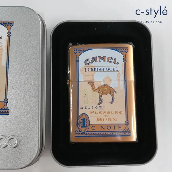 ZIPPO ジッポー CAMEL キャメル TURKISH GOLD MELLOW オイルライター ゴールド