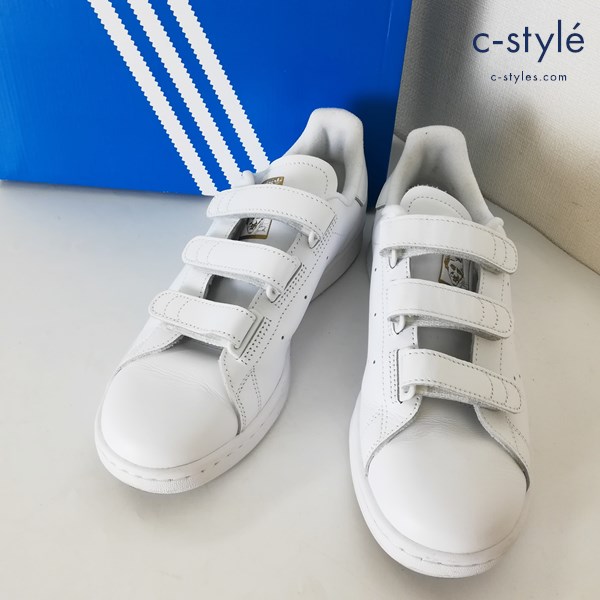 adidas originals STAN SMITH CF スタンススミス 25.5㎝ 白 ベロクロスニーカー S75188