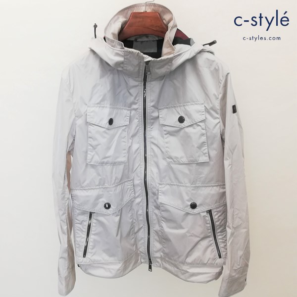 BLACK LABEL CRESTBRIDGE ナイロンジャケット M グレー系 51F19-118-42 フード 長袖