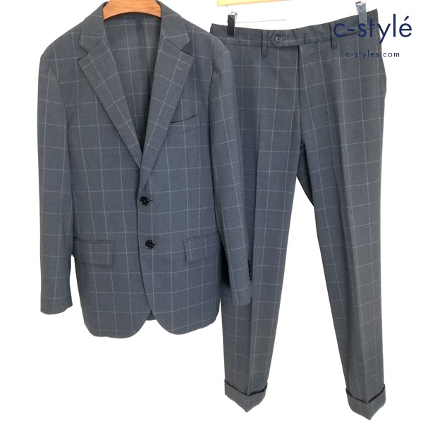 MACKINTOSH PHILOSOPHY TROTTER トロッター ジャケット38R パンツ38 グレー セットアップ 2B