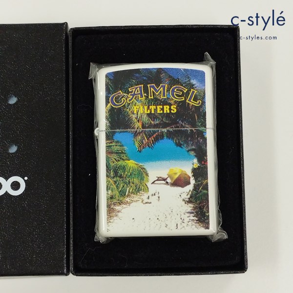 ZIPPO ジッポー CAMEL キャメル FILTERS オイルライター ホワイト 喫煙具