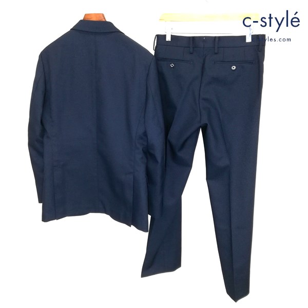 MACKINTOSH PHILOSOPHY TROTTER トロッター 38R 38 ネイビー スーツ 2B サイドベンツ セットアップ