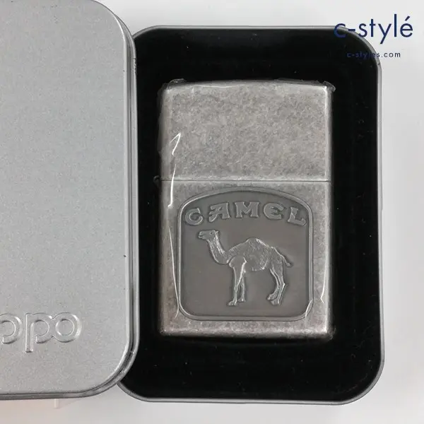 ZIPPO ジッポー 1998年 CAMEL キャメル ロゴプレート オイルライター シルバー
