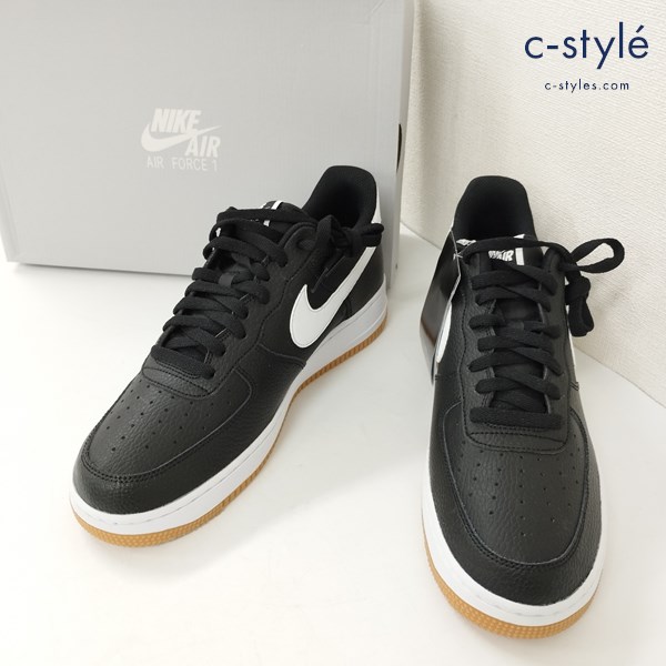 NIKE ナイキ AIR FORCE 1 エアフォース1 ’07 2 スニーカー 28cm ブラック×ホワイト CI0057-002 AF1