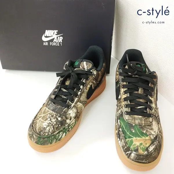 NIKE ナイキ AIR FORCE 1 ’07 LV8 3 REAL TREE CAMO カモ スニーカー 26cm マルチカラー A02441-001