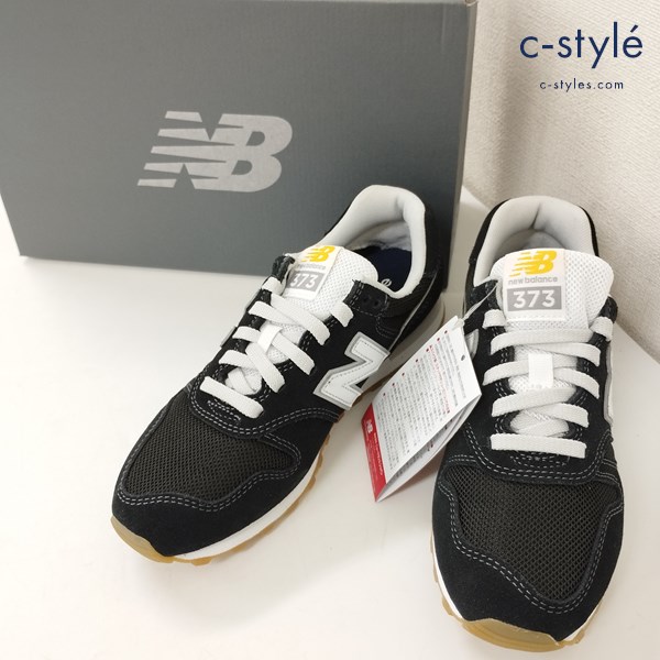 NEW BALANCE ニューバランス スニーカー 23cm ブラック WL373HN2 レディース ランニングシューズ