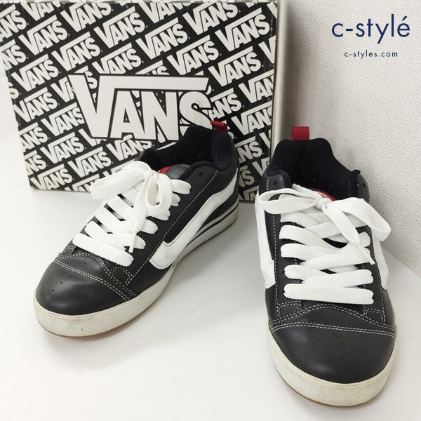 VANS ヴァンズ バンズ KNU SKOOL スニーカー 27cm ブラック×ホワイト 50401-76