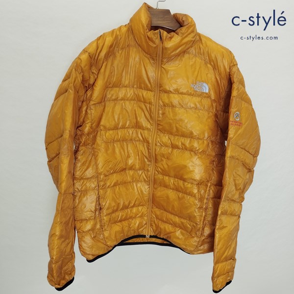 THE NORTH FACE SUMMIT ライトヒートジャケット XL オレンジ系 ND18704 軽量 登山 キャンプ ハイキング