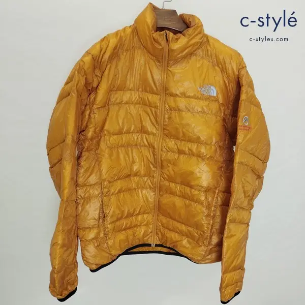 THE NORTH FACE SUMMIT ライトヒートジャケット XL オレンジ系 ND18704 軽量 登山 キャンプ ハイキング