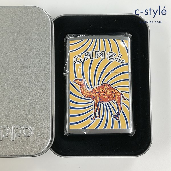 ZIPPO ジッポー CAMEL FILTERS GENUINE TASTE オイルライター シルバー