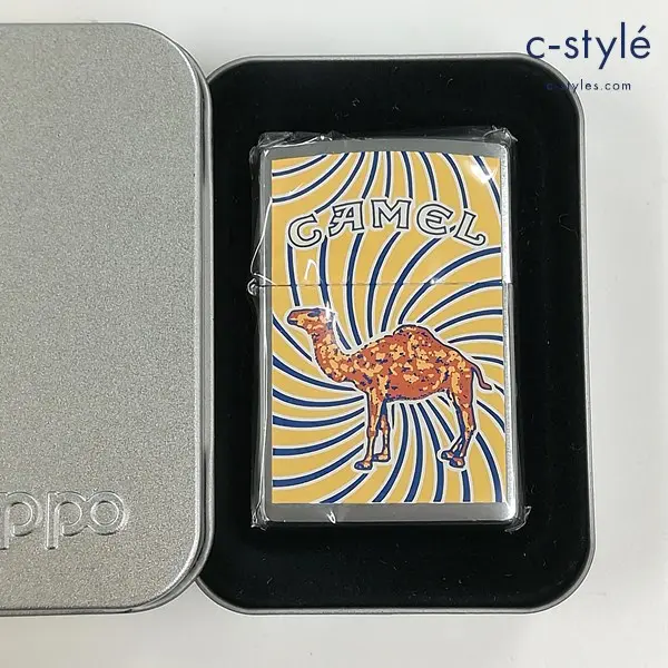 ZIPPO ジッポー CAMEL FILTERS GENUINE TASTE オイルライター シルバー