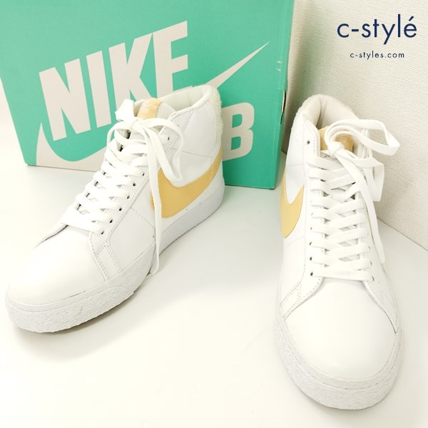 NIKE ナイキ SB ZOOM Balzer Mid PRM スニーカー 28cm ホワイト CJ6983-102
