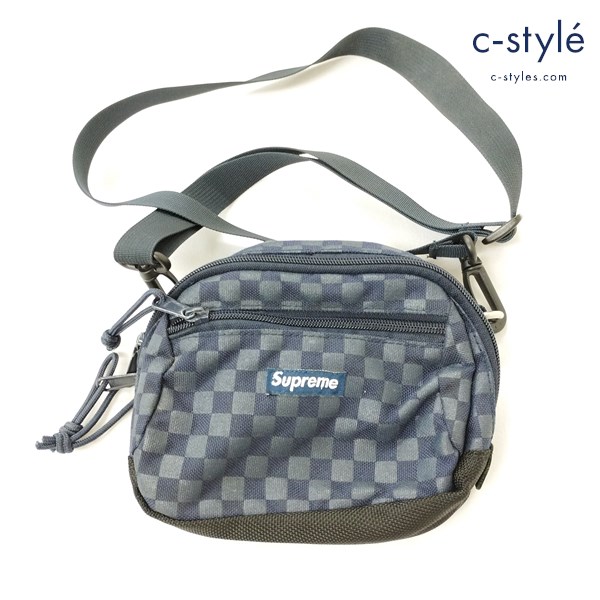 Supreme シュプリーム Utility Bag 2WAYショルダーバッグ ネイビー ポーチ ユーティリティ