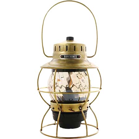 BAREBONES(ベアボーンズ) レイルロードランタンLED ブラス