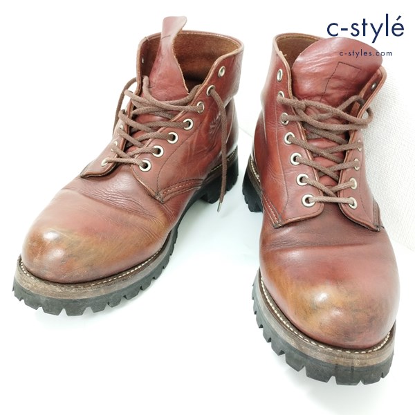 RED WING レッドウィング 8166レースアップブーツ 28㎝ ブラウン レザーブーツ USA製 vibramソール