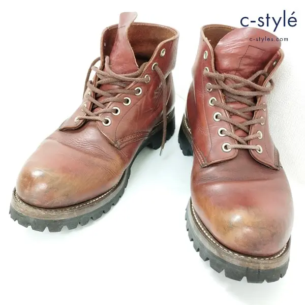 RED WING レッドウィング 8166レースアップブーツ 28㎝ ブラウン レザーブーツ USA製 vibramソール