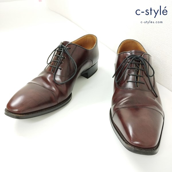 REGAL リーガル 911R ストレートチップ ビジネスシューズ 24・1/2 ワイン 日本製