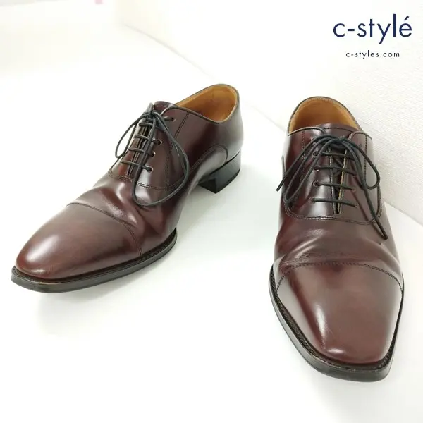 REGAL リーガル 911R ストレートチップ ビジネスシューズ 24・1/2 ワイン 日本製