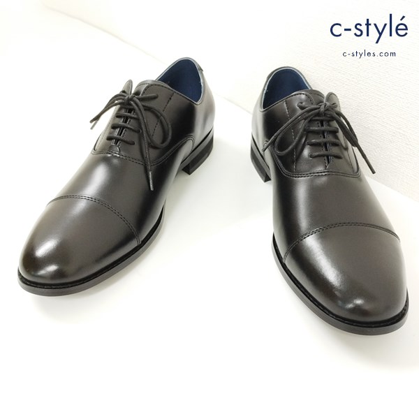 REGAL リーガル WORTH COLLECTION ストレートチップ シューズ 25.5㎝ ブラック NC221