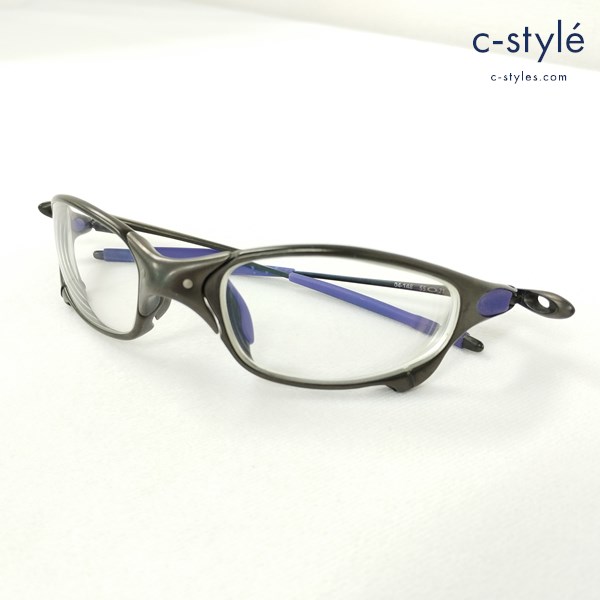 OAKLEY オークリー JULIET ジュリエット サングラス 55□21 ブラック×ブルー 04-148