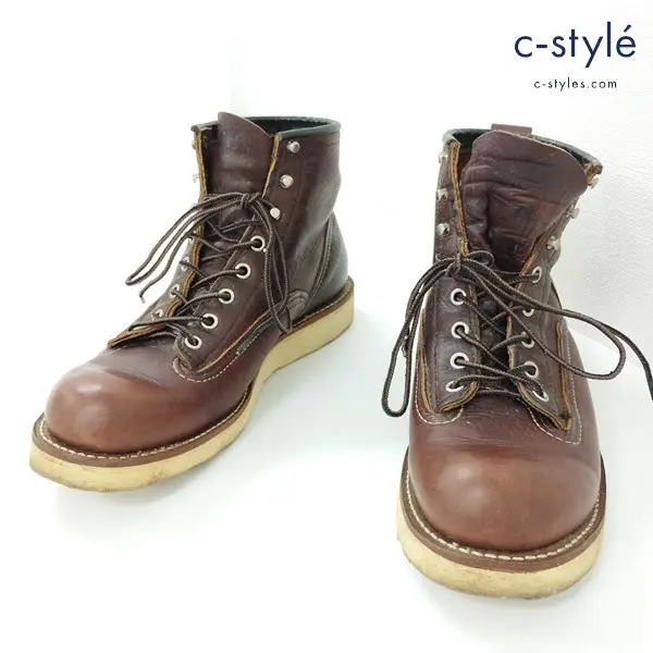 RED WING レッドウィング ワークブーツ 2906 8・1/2 D ブラウン レザーブーツ USA製