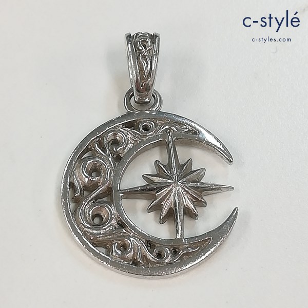 SAAD サード 三日月 ペンダントトップ小 シルバー 925 P-444-S アクセサリー ネックレス