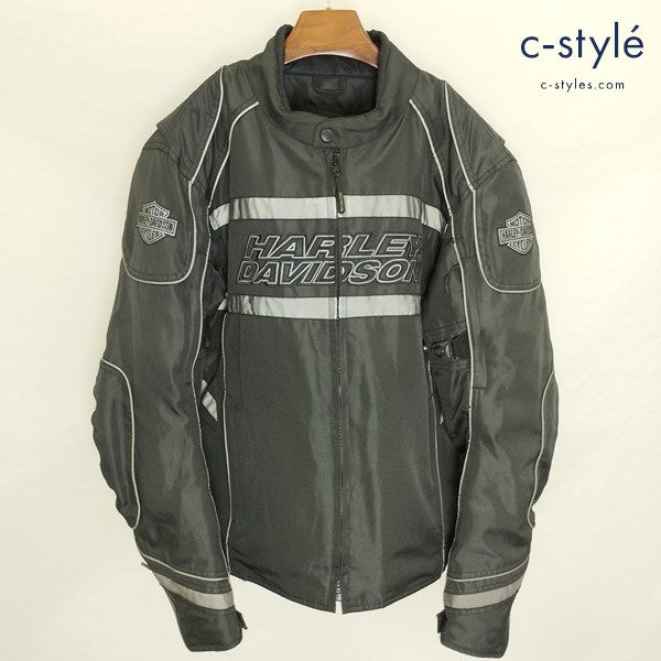 HARLEY DAVIDSON ハーレーダビットソン 360ファンクショナルジャケット L ブラック×グレー 98333-11VM