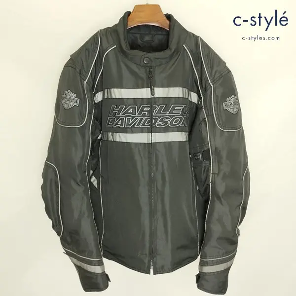 HARLEY DAVIDSON ハーレーダビットソン 360ファンクショナルジャケット L ブラック×グレー 98333-11VM
