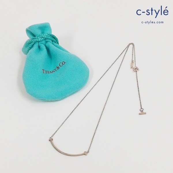 Tiffany＆Co. ティファニー Tスマイル ペンダント Ag 925