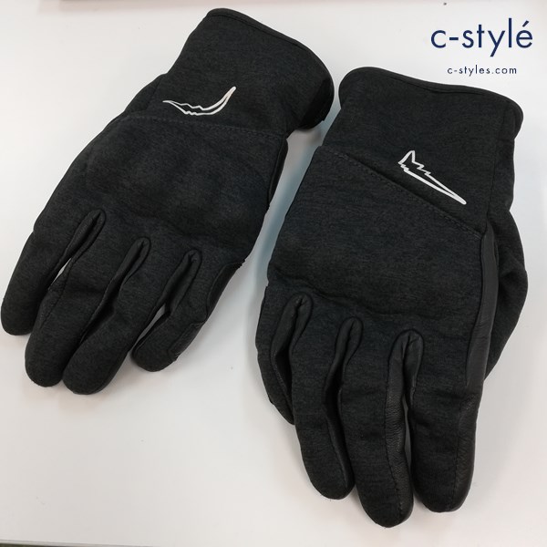 KUSHITANI クシタニ レイヴンウインターグローブ チャコールグレー M バイク 手袋