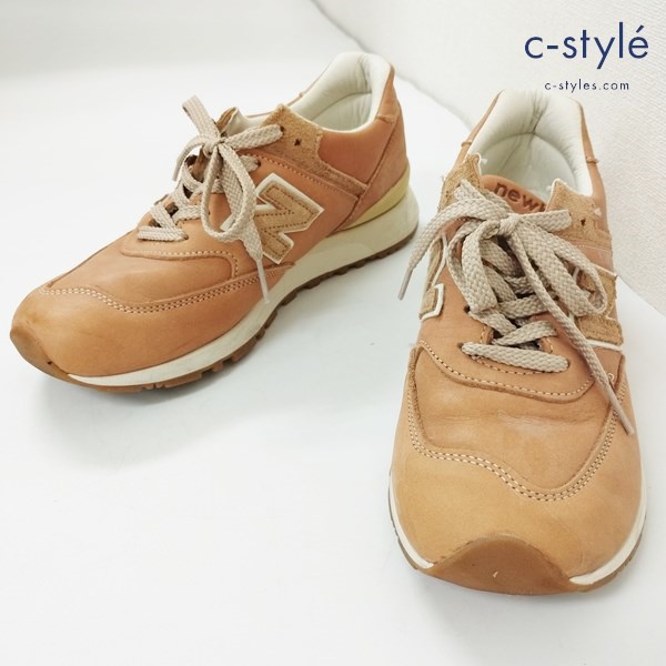 new balance ニューバランス W576VT US8 ブラウン系 スニーカー イングランド製