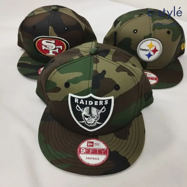NEW ERA ニューエラ キャップ ONE SIZE RAIDERS Steelers 他 帽子 9FIFTY 計3点