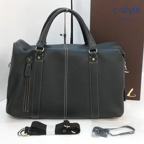 土屋鞄製造所 プロータ 防水グランド ボストン ブラック レザー 鞄 カバン バッグ