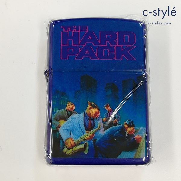 ZIPPO ジッポー CAMEL キャメル THE HARD PACK オイルライター パープル系