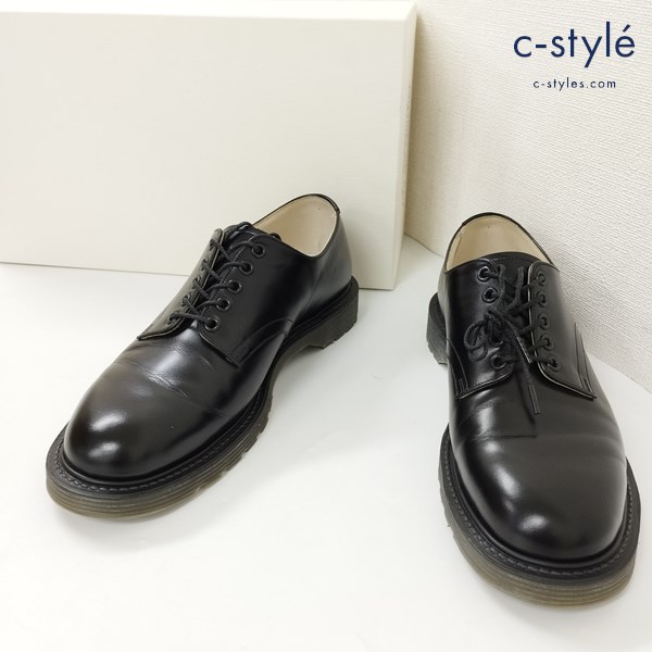 foot the coacher フットザコーチャー S.S SHOES プレーントゥシューズ 7 ブラック 2034001