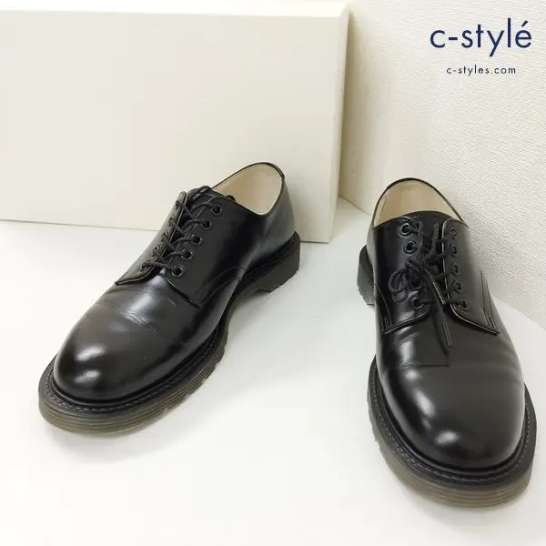 foot the coacher フットザコーチャー S.S SHOES プレーントゥシューズ 7 ブラック 2034001