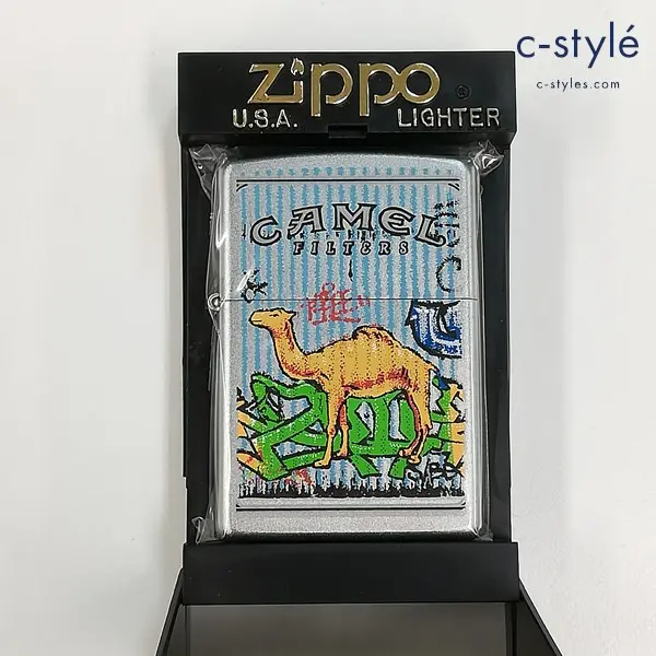 ZIPPO ジッポー CAMEL キャメル NIGHT COLLECTORS MUSIC HIP HOP オイルライター シルバー