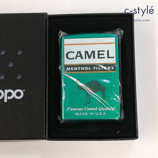 ZIPPO ジッポー CAMEL キャメル menthe filters 70個限定 オイルライター グリーン