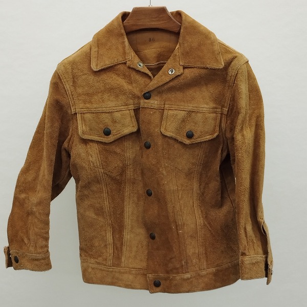 LEVI’S リーバイス スエード トラッカージャケット ブラウン