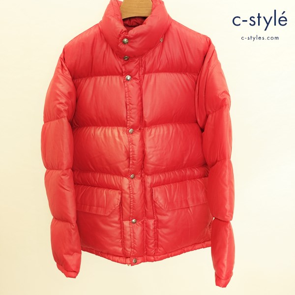 THE NORTH FACE ザノースフェイス ダウンジャケット S レッド 茶タグ