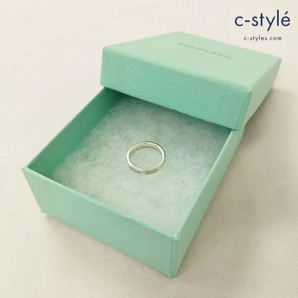 TIFFANY＆Co. ティファニー 1837 ナローリング シルバー 指輪 アクセサリー 925