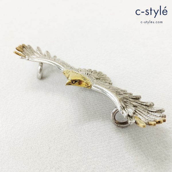 SAAD サード イーグルペンダントトップ 925 K18 シルバー×ゴールド PGP-352-S-RM アクセサリー