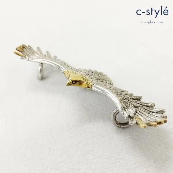 SAAD サード イーグルペンダントトップ 925 K18 シルバー×ゴールド PGP-352-S-RM アクセサリー