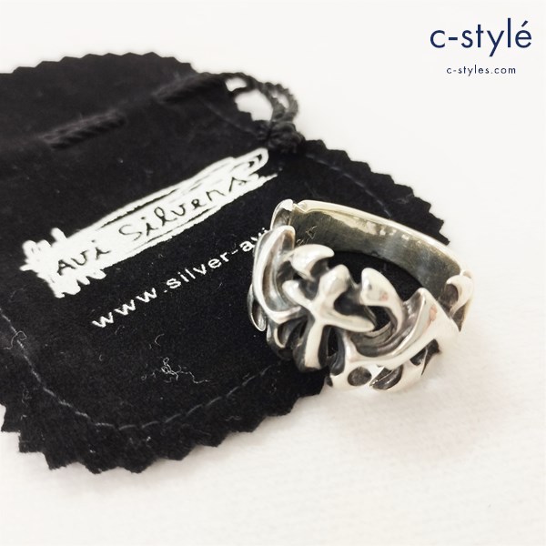 THE SLAYER ザ・スレイヤー センタークロスリング シルバー 925 アクセサリー 指輪 十字架