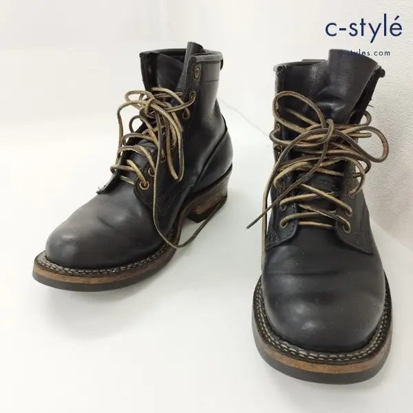 WHITE’S BOOTS ホワイツブーツ レザーブーツ ブラック 牛革 ビブラムソール