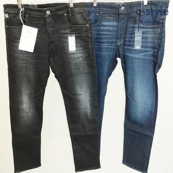 G-STAR RAW ジースターロゥ デニムパンツ W34 ブラック インディゴ D-STAQ